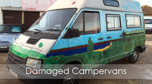 We Buy Damaged Campervans