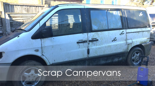 We Buy Scrap Campervans