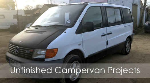 We Buy Unfinished Campervan Projects